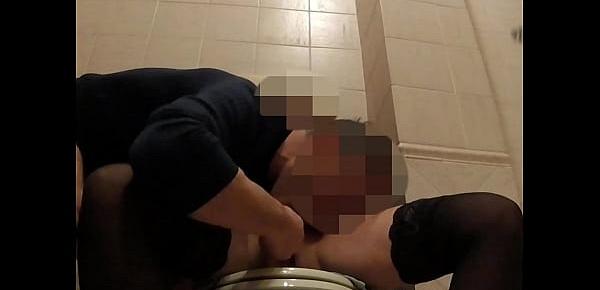  Stranger fucks Milf in public school toilet with intense orgasm - MissCreamy